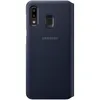 A dark blue Samsung phone case is shown from the back. Produktbild-Vorschau