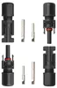 PV Solarstecker Stecker wasserdicht Solarkabel Buchse Produktbild-Vorschau 1