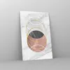 Bilder auf glas - Einteilig - Abstraktion Formen Stück - Produktbild-Vorschau 4