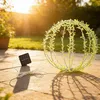 4er-Set Solar Leuchtkugel im Blätterdesign - Ø40cm Produktbild-Vorschau 7