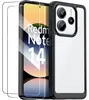 Coque + 2 Verres Trempés pour Xiaomi Redmi Note 14 5G (pas Voir les images du produit 1
