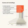 Klarstein Hotte Aspirante 90 cm, Hottes de Cuisine avec Voir les images du produit 7