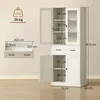 Szafka kuchenna HOMCOM – szafka wysoka z drzwiami z Podgląd zdjęcia produktu 3