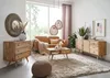 WOHNLING Couchtisch 90x40x45 cm Mango Massivholz / Rattan Produktbild-Vorschau 8