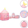 vidaXL Spielzelt für Kinder Rosa 301x120x128 cm Produktbild-Vorschau 1