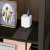 Nachttisch für das Schlafzimmer im Loft-Stil, schwarz, mit Produktbild-Vorschau 3