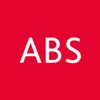 The image shows the letters ABS in white on a red background. Anteprima dell’immagine prodotto