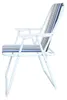 2 Stück Campingstuhl Outdoor Klappstuhl Regiestuhl Gartenstuhl Ocean gestreift Produktbild-Vorschau