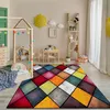 Teppich Wohnzimmer Kinderzimmer Kurzflor Modernes Produktbild-Vorschau 2