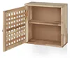 Armoire murale Relaxdays, noyer, 2 compartiments, fermeture Voir les images du produit 10