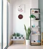 Silent Wanduhr Schlafzimmer-Uhr mit Silent-Mechanik, rot, Ø Produktbild-Vorschau 3