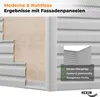 HEXIM Siding Fassadenpaneele außen Fassadenverkleidung Produktbild-Vorschau 5