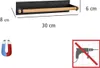 Magnetický držiak na kuchynské rolky MAGNA, bambus, 30 cm, Náhľad obrázku produktu 8