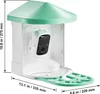 SucceBuy Smarte Vogel-Fütterer-Kamera, 2K HD, KI 10.000+ Produktbild-Vorschau 9