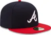 New Era 59FIFTY Cap Atlanta Braves AC Perf blue/red 7 1/8 Produktbild-Vorschau 2