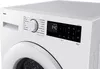 Close-up of the control panel and top of a white Samsung washing machine. Produktbild-Vorschau
