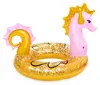 Bouée hippocampe à paillettes 115 cm Voir les images du produit 15