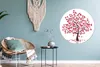 MuchoWow® - Wand-Kreis - Wohnzimmer - Bild - Runde - Produktbild-Vorschau 4