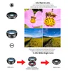 Collage of product images and sample photos taken with the lenses. Náhľad obrázku produktu