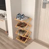 4 Tier Vertikales Schuhregal klein,Schmales Produktbild-Vorschau 2