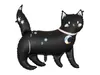 Folienballon schwarze Katze 81x80cm Schwarz Produktbild-Vorschau 5