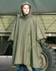 BW Poncho oliv original Produktbild-Vorschau 2