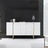 Skříňka Luxe - White, Gold, Bílá, Zlatá Náhled obrázku produktu 11