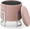 Halmar Hocker mit Stauraum Cricket - hellrosa Produktbild-Vorschau 5