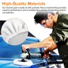 6Tlg Polierhaube Wolle Polierpad 150 mm Auto Polierfell für Produktbild-Vorschau 4