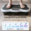 Extralink vibrační plošina 200W pro fitness a trénink bílá Náhled obrázku produktu 8