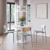 CALICOSY - Lot de 2 chaises en tissu avec pieds en métal Voir les images du produit 2