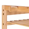 Věšák na oblečení Relaxdays z bambusu, rozměry: 164 x 78 x Náhled obrázku produktu 6