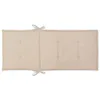 Poduszki Na Krzesła Ogrodowe, 4 Szt., Kremowe, 120X50X3 Cm Podgląd zdjęcia produktu 17