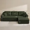 VASAGLE Modulares Sofa, Ecksofa mit Liege rechts, 242 cm Produktbild-Vorschau 4