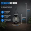 Solar Laterne 2er Set LED Gartenlaterne warmweiß 2700K, Produktbild-Vorschau 2