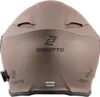 Casco Bogotto H271 BT Bluetooth ribaltabile, marrone opaco, Anteprima dell’immagine prodotto 6