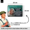 LANOLU Retro Blechschild Sprüche Schild Poster aus Metall Produktbild-Vorschau 4
