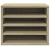 vidaXL Organizzatore da tavolo rovere Sonoma 36x26x29,5 cm Anteprima dell’immagine prodotto 4