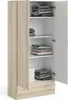 Dmora Guardaroba 2 Ante Amylya 35.7x170.4h cm Marrone Anteprima dell’immagine prodotto 4