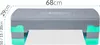 STEP do ćwiczeń fitness AEROBIKU 3 stopnie SAPPHIRE SG-048 Podgląd zdjęcia produktu 14