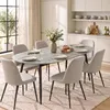 HOMCOM Esstisch Ausziehbar 120-160x80cm Esszimmertisch für Produktbild-Vorschau 2