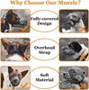 Mesh Hundemaulkorb,Maulkorb für Hunde,Atmungsaktiver Produktbild-Vorschau 6