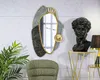 o Ferretti lustro ścienne Art 55,9x5,7x90,8 cm szaro-złote Podgląd zdjęcia produktu 5