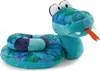 A plush toy snake coiled on a white background. Produktbild-Vorschau