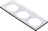 Fibaro 3-fach Dekorrahmen anthrazit FG-Wx-PP-0004-8 Produktbild-Vorschau 3