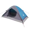 Kuppel-Campingzelt 4 Personen, Familienzelt UV-Schutz, Blau Produktbild-Vorschau 5