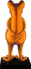 Gilde Skulptur, Frosch, "Frog", Kunstharz, goldfarben, VE Voir les images du produit 5