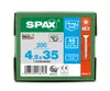 SPAX 1197000450353 Wkręt do drewna 4,5 mm 35 mm T-STAR plus Podgląd zdjęcia produktu 20