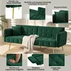 Sofa dwuosobowe Merax z funkcją łóżka, rozkładana sofa z Podgląd zdjęcia produktu 7