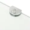 vidaXL Eckablage mit Verchromten Halterungen Glas Produktbild-Vorschau 4